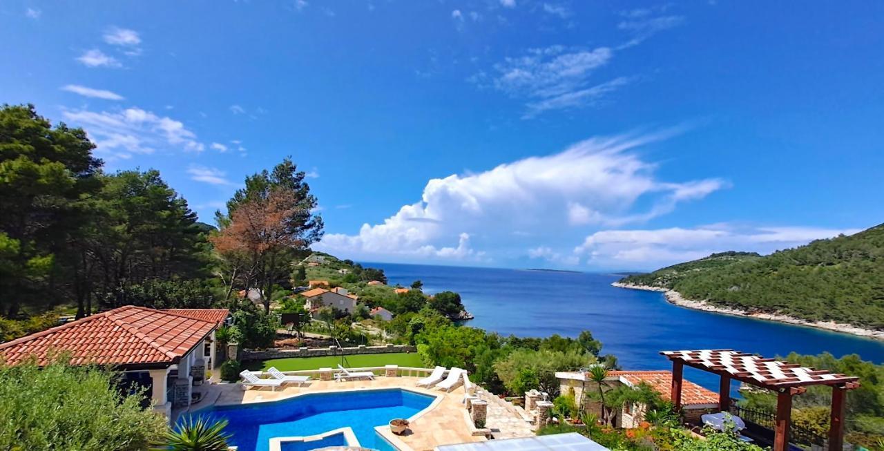 Villa Stone House Poplat Vela Luka Eksteriør billede