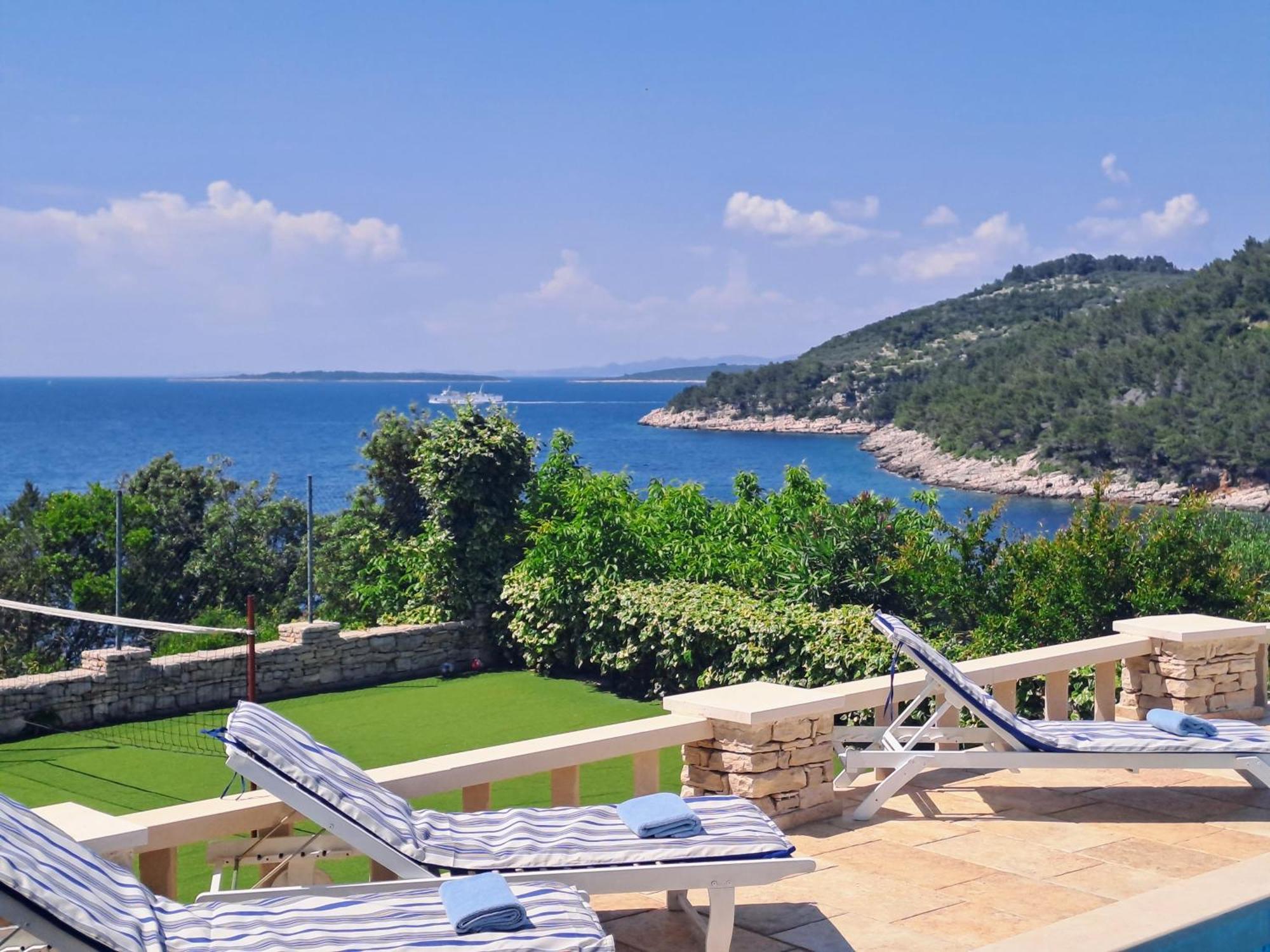 Villa Stone House Poplat Vela Luka Eksteriør billede