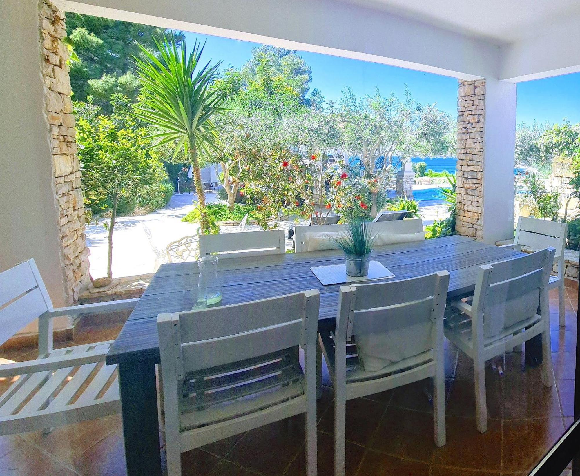 Villa Stone House Poplat Vela Luka Eksteriør billede
