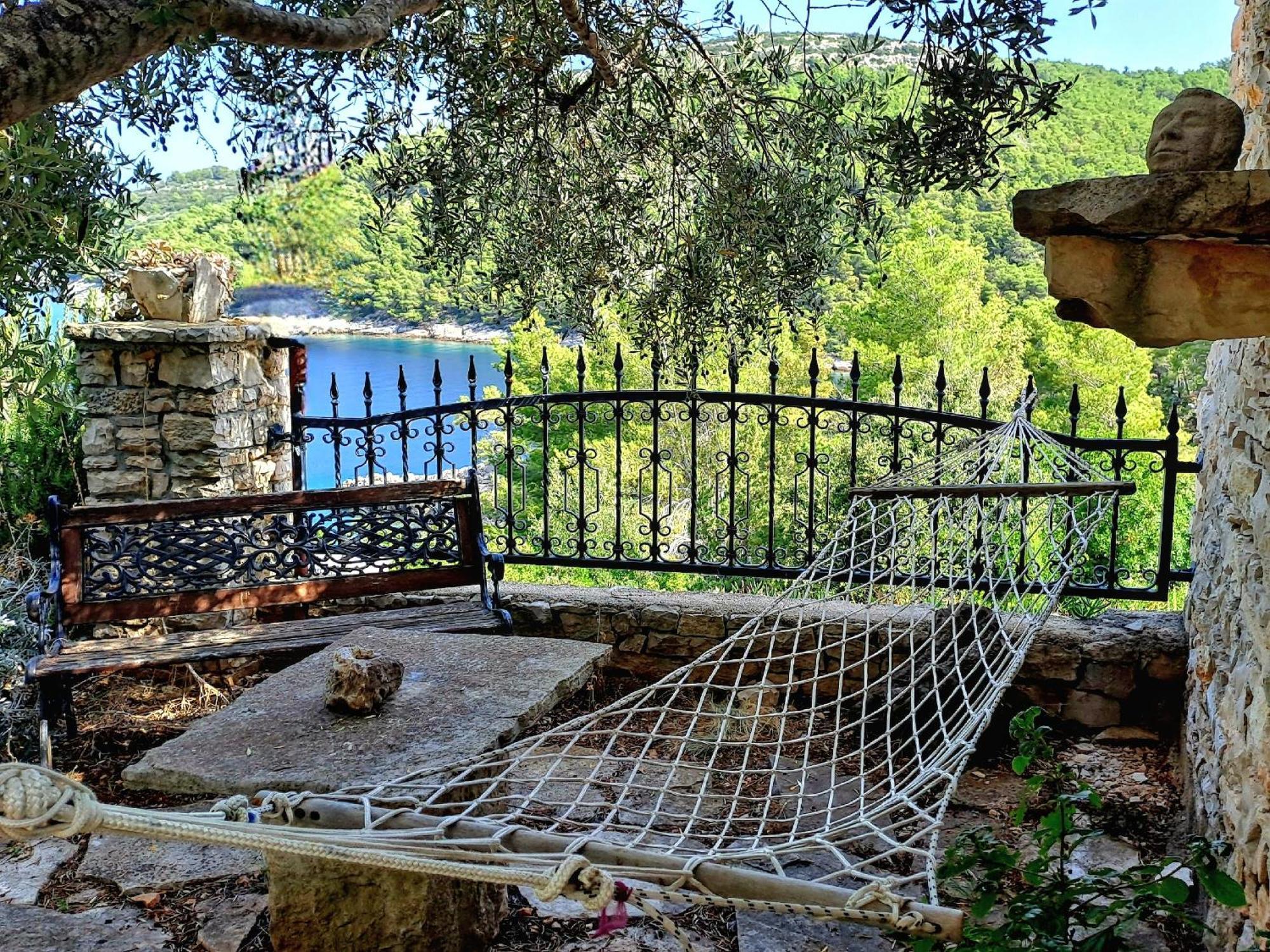 Villa Stone House Poplat Vela Luka Eksteriør billede