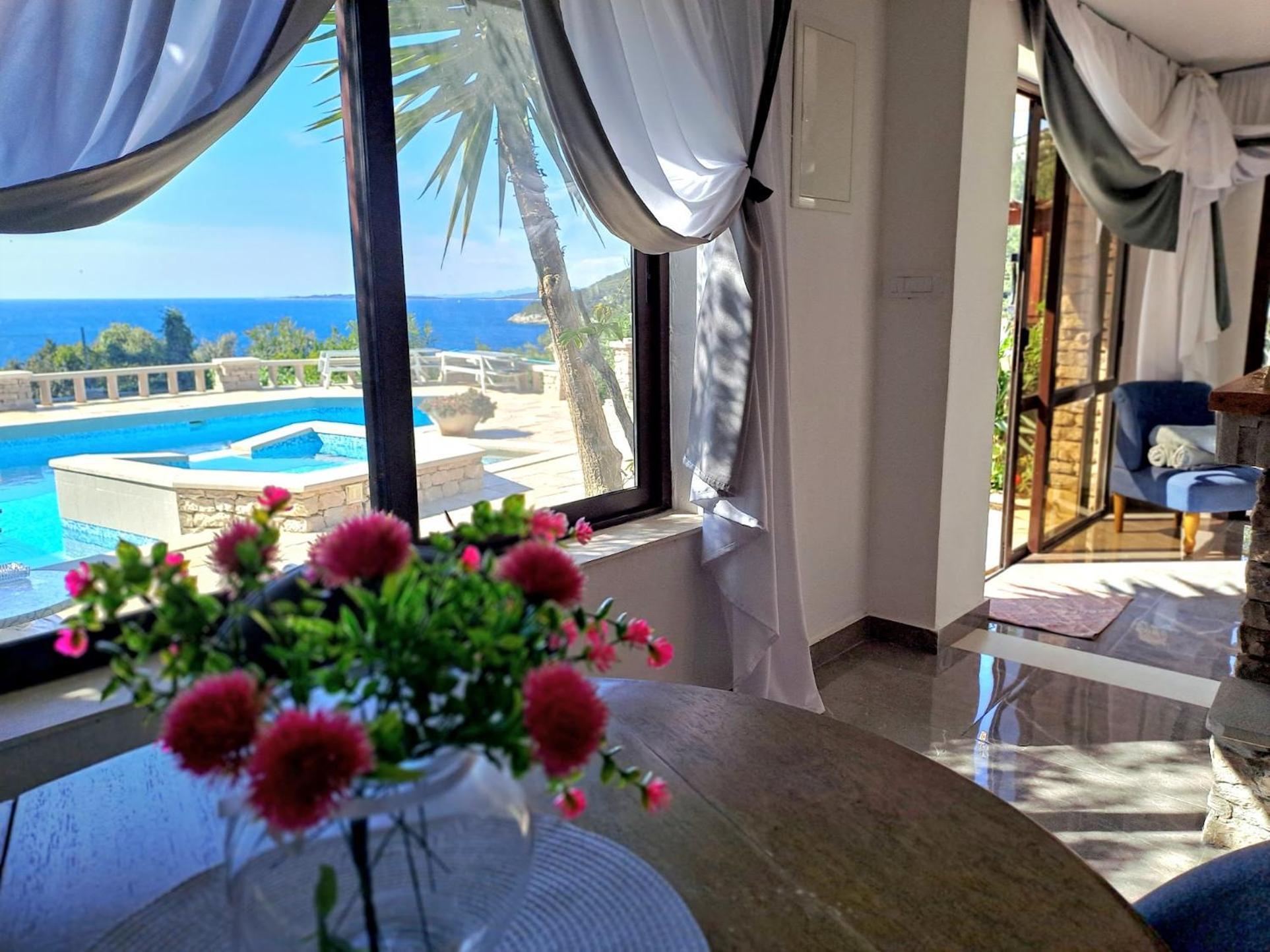 Villa Stone House Poplat Vela Luka Eksteriør billede