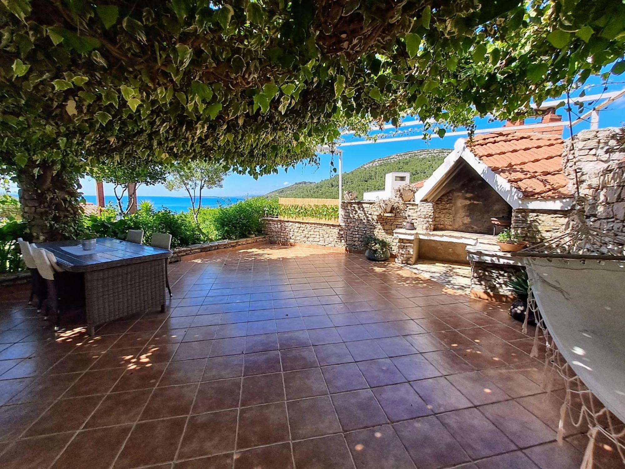 Villa Stone House Poplat Vela Luka Eksteriør billede