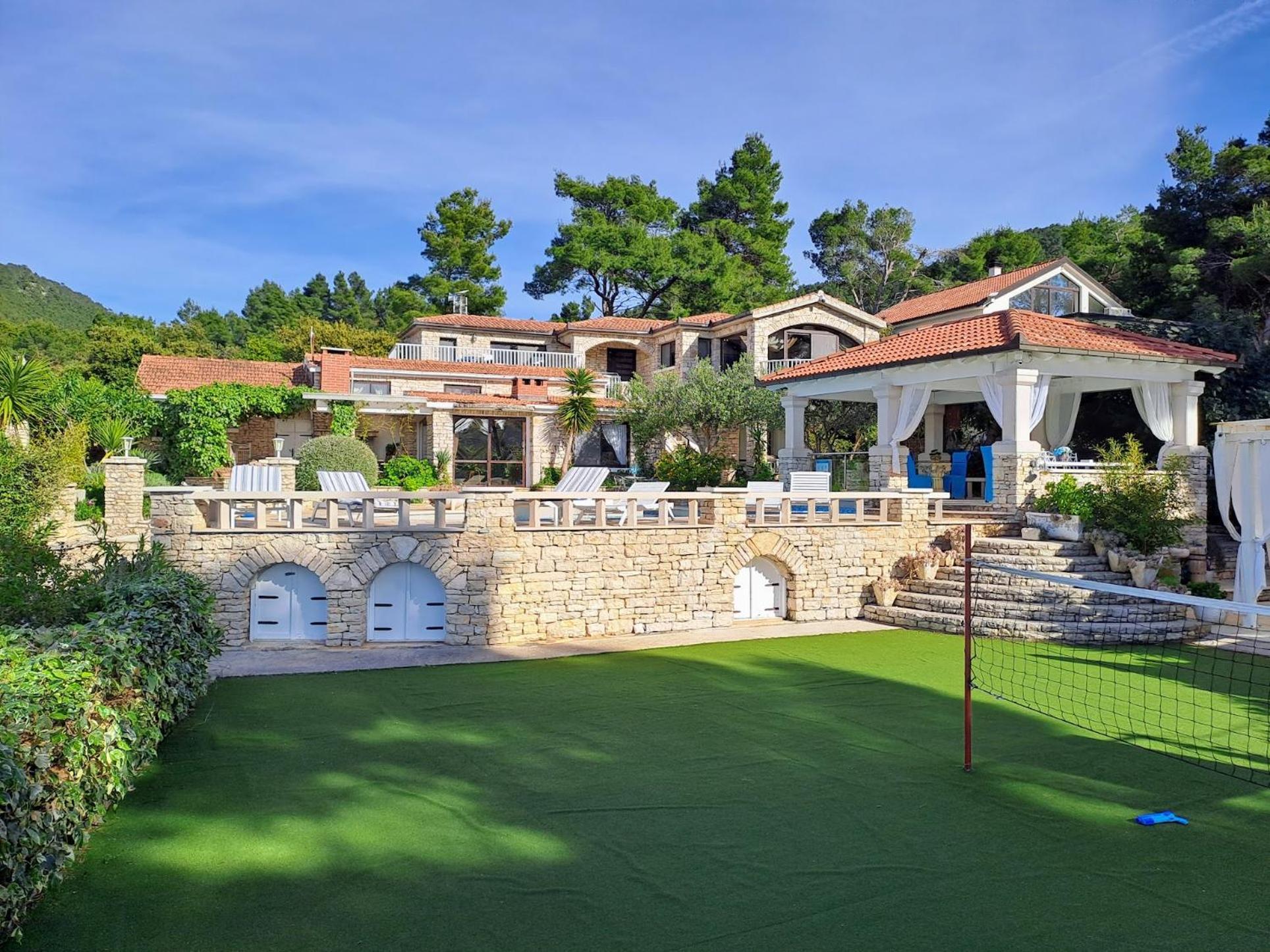 Villa Stone House Poplat Vela Luka Eksteriør billede