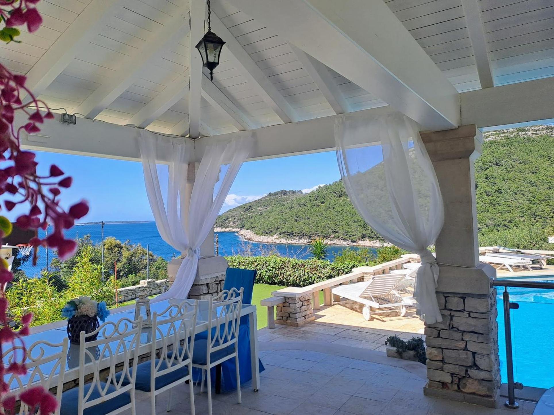 Villa Stone House Poplat Vela Luka Eksteriør billede
