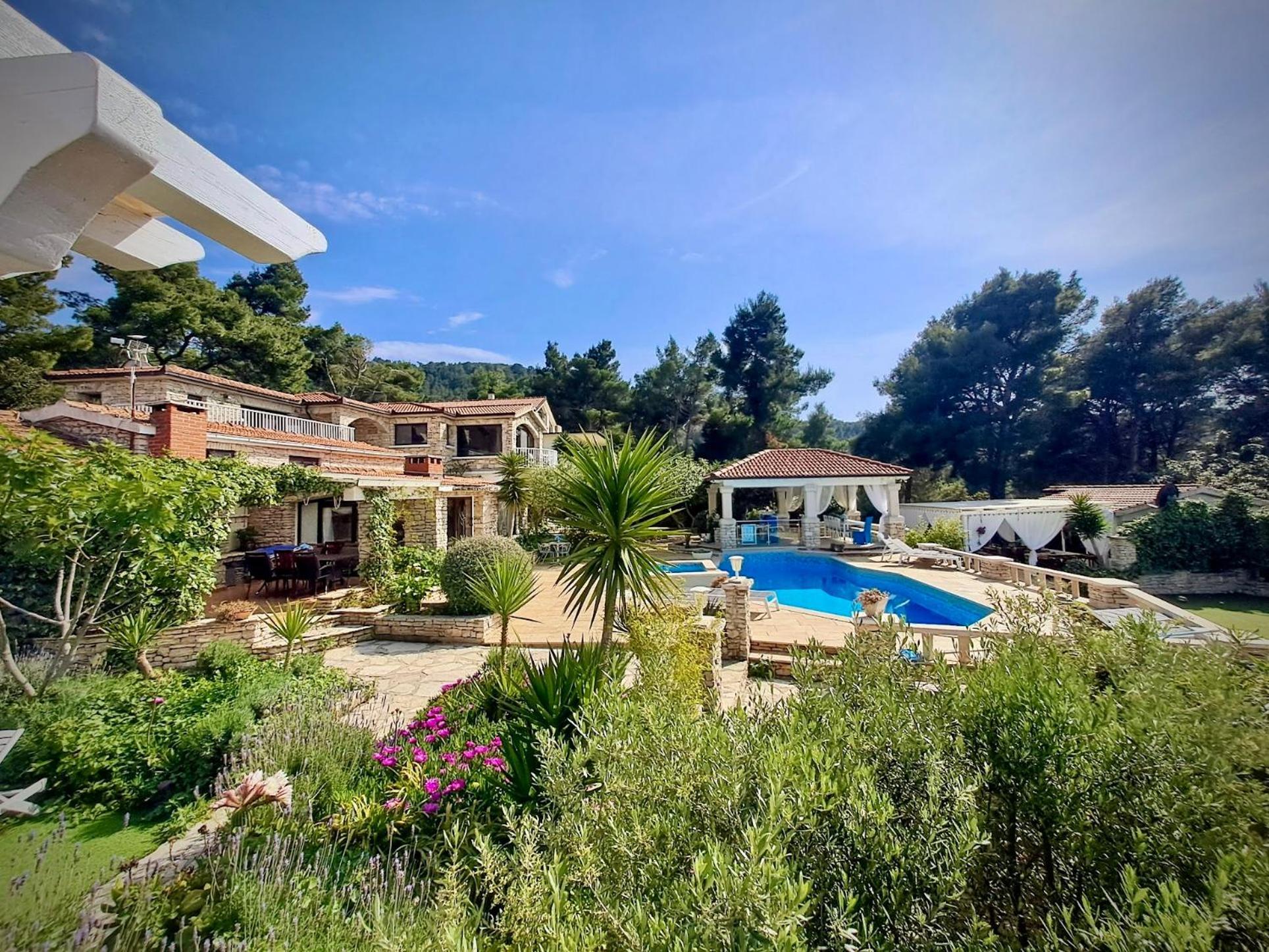 Villa Stone House Poplat Vela Luka Eksteriør billede